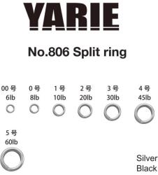 Yarie Jespa Kulcskarika Yarie 806 Split Ring Black 6Lb 00 (Y8060B06)