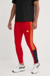 Adidas melegítőnadrág Tiro piros, nyomott mintás, IY4518 - piros XL