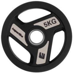 inSPORTline Olimpiai gumis súlyzótárcsa inSPORTline Herk 5 kg (9194)