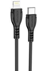 BOROFONE Bx51 Triumph Type-c/lightning Kábel 1 Méter Fekete