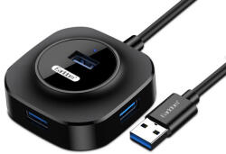 Earldom Et-hub06 4x Usb Hub Usb Csatlakozóval Fekete