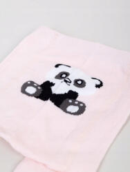  Yoclub pamut harisnyanadrág (68-74) - rózsaszín/panda