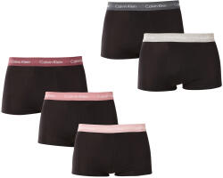 Calvin Klein 5PACK Férfi boxeralsó Calvin Klein fekete (NB2734A-QT6) L