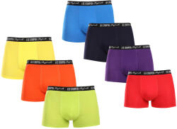 Lee Cooper 7PACK Férfi boxeralsó Lee Cooper többszínű (PO41107-mix) 3XL