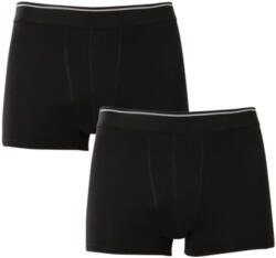 Nedeto 2PACK Férfi boxeralsó Nedeto basic black (2NFC1) L