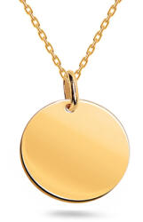 Heratis Forever Kerek tányér formájú arany medál, 9K IZ27541HR