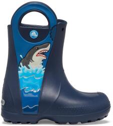 Crocs Kids Fun Lab Shark Patch Rain Boot Boys gyerek gumicsizma (206174-410 C6)