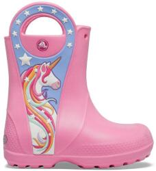 Crocs Kids Fun Lab Unicorn Patch Rain Boot Girls gyerek csizma (206175-669 J2)