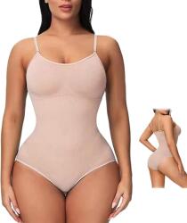 CheChury Lenjerie de Corp Modelatoare, Invisibila, Subtire, Pentru Slabire, CheChury, bej, XL