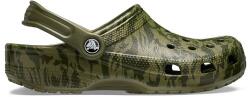 Crocs Classic Printed Camo Clog női és férfi papucs (206454-309 M12)