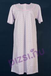  Extra méretű gombos női hálóing (NHI2410 4XL)