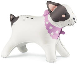 PartyDeco S. r. o Fólia lufi, Bulldog, álló, 75 x 57 cm