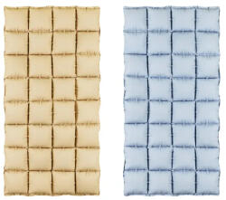 PartyDeco S. r. o Fólia lufi bézs-világos kék, 55 X 110 cm