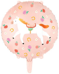 PartyDeco S. r. o Vidám lovacskás, fólia lufi, 45 cm