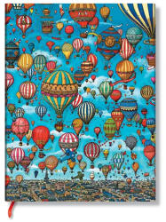 Paperblanks FLEXIS notesz, füzet Balloon Festival midi sima (9781439799116)