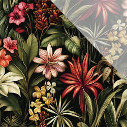 Takoy Enyhén elasztikus műselyem / silky anyag tropical Victoria