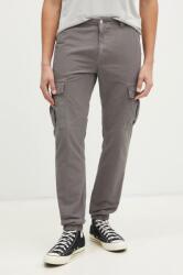 Tommy Hilfiger pamut nadrág szürke, cargo, DM0DM20284 - barna 33/32