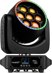 BeamZ Professional MHL760 Movinghead cu Wash si Zoom, 7x60W LED RGBW, DMX, BeamZ (152.126)