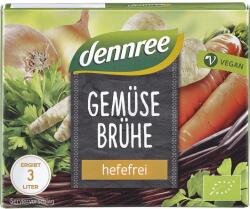 dennree Cuburi pentru supa de legume, fara drojdie 6 bucati bio 60g