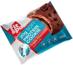  Fitspo Protein Cookie - Triplacsokis proteinsüti - 70g - bio
