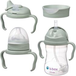 b.box Baby Bottle 4 in 1 gyerekkulacs 4 in 1 Sage 240 ml