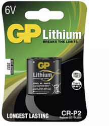 GP Batteries Lítium akkumulátor, CR-P2, CR-P2, 6V, GP, buborékcsomagolás, 1 db