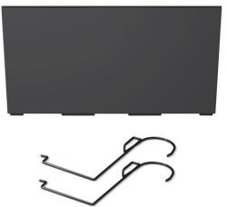 Prosperplast Virágcserép Prosperplast URBI CASE W 39, 5 cm antracit színben (DUC400W-S433)