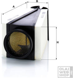 Mann-Filter levegőszűrő C 22 028
