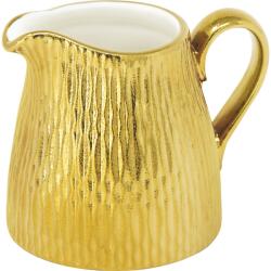 LE COQ Porcelaine LE COQ Deras Tejkiöntő, magasság: 70 mm, hossz: 65 mm, szélesség: 85 mm, arany