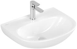 Villeroy & Boch O. Novo mosdótál 55x44 cm félkör alakú klasszikus fehér fényes 4A4056R1 (4A4056R1)