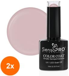 SensoPRO Set 2 x Oja Semipermanenta SensoPRO Milano, 10 ml, 083 Deep Nude