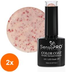 SensoPRO Set 2 x Oja Semipermanenta SensoPRO Milano, 10 ml, 282 Porcelain Shimmer