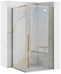 Rea Cabina de dus patrata Rea Fargo cu usa batanta 90x90 auriu (REA-K4903)