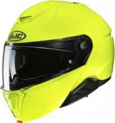 HJC Cască de motocicletă rabatabilă HJC i91 Verde fluo solid (HJC1543370)
