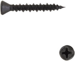  gipszrost csavar Hi-Lo menettel 3, 9x22 PH (süllyesztett fejű, foszfátozottzott)