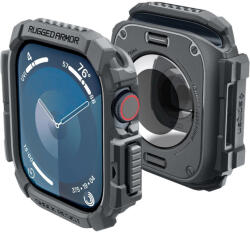 Spigen Apple Watch 10 (46mm) Tok - Spigen Rugged Armor - Szürke (ACS08598)