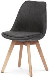 Artium Étkezőszék, sötétszürke szövet, bükkfa lábak (CT-751_GREY2)