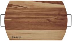 DOMOTTI Tocator cu manere 40x25cm, lemn, Woody (23952) Tocator