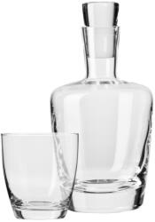 AMBITION Set servire whisky, 7 piese, carafa si 6 pahare, Amber (301194)