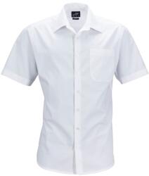James & Nicholson (Daiber) Férfi rövid ujjú ing JN644 - Fehér | 5XL (1-JN644-1748566)