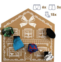 Trenýrkárna Cutie cadou pentru bărbați 24pcs (24TDV1) L (181323)
