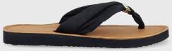 Tommy Hilfiger flip-flop TH ELEVATED BEACH SANDAL sötétkék, női, lapos talpú, FW0FW06985 - sötétkék Női 40