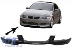 KITT Első lökhárító spoiler BMW 3 E92 / E93 (2006-2009) modellekhez, Coupe Cabrio M-Tech Sport dizájn Kompatibilis: BMW 3 E92 / E93 Facelift előtti(2006-2009) alap lökhárítóval Nem kompatibilis: BMW (FBSBM