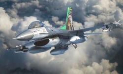 Kinetic F-16A THAI AF with IRIS-T 1: 48 (K48161)