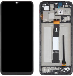 Xiaomi Redmi 12C fekete LCD + érintőpanel kerettel - bluedigital