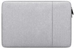 DEVIA JUSTYLE tok fekvő, textil LAPTOP/NOTEBOOK/TABLET (univerzális, vízálló, 15-16.2" méret) SÖTÉTSZÜRKE (GP-165943) - bluedigital