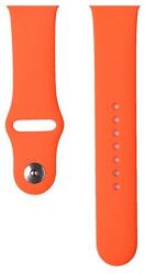 DEVIA DELUXE SPORT pótszíj (egyedi méret, nagy, szilikon, állítható) NARANCSSÁRGA Apple Watch Series 5 44mm, Watch Series 4 44mm, Watch Series 3 42mm (GP-165923)