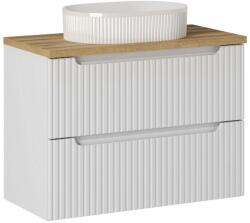 Comad Set dulap Comad Nova White NOVA WHITE 82-80-2S, lavoar Comad Beyond BEYOND 5 WHITE ( E-6564 ), NOVA OAK A 89-80 (SETNOWB80CMSUNBEYOND5WH)