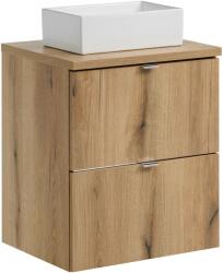 Comad Set dulap Comad Nova Oak NOVA OAK A 82-50-2S, lavoar Comad Gaja UN-GAJA35-SW 78570A(35), NOVA OAK A 89-50 (SETNOABOAK50CMSUNGAJA35SW)