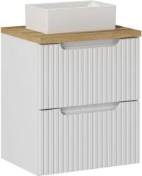 Comad Set dulap Comad Nova White NOVA WHITE 82-50-2S, lavoar Comad Gaja UN-GAJA35-SW 78570A(35), NOVA OAK A 89-50 (SETNOWBOAK50CMSUNGAJA35)